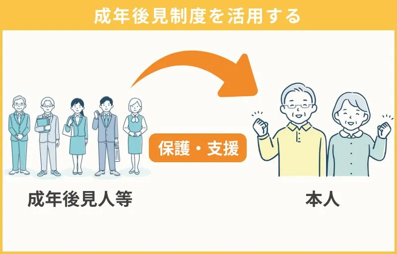 成年後見制度を活用する