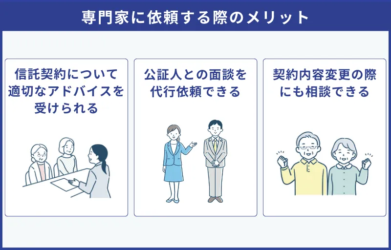 専門家に依頼する場合のメリットと注意店