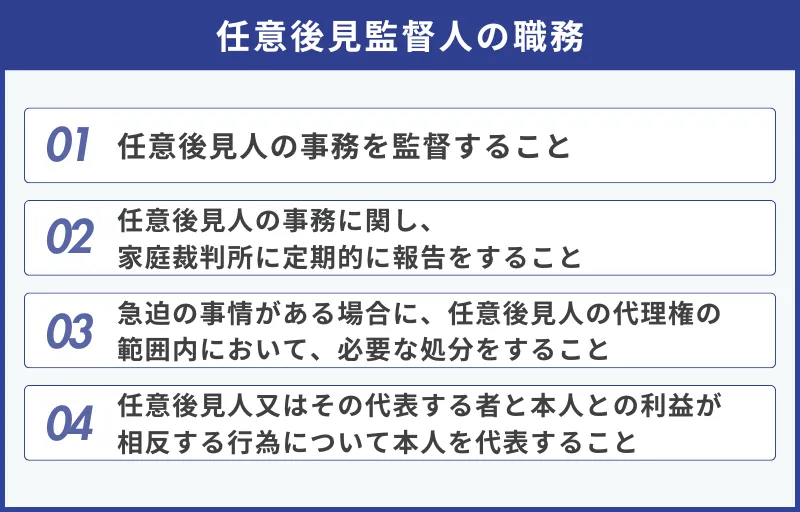 任意後見人の職務