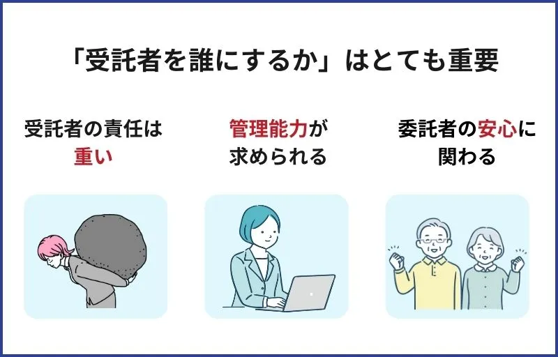 受託者の重要性