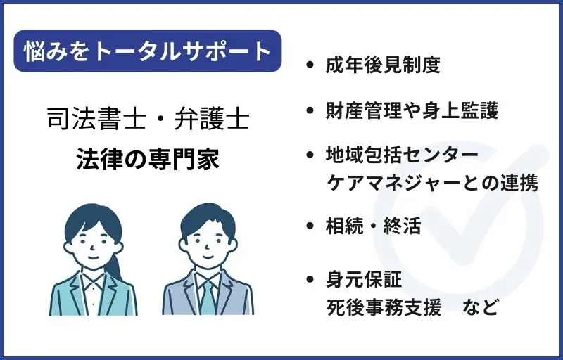 司法書士から受けられるアドバイス